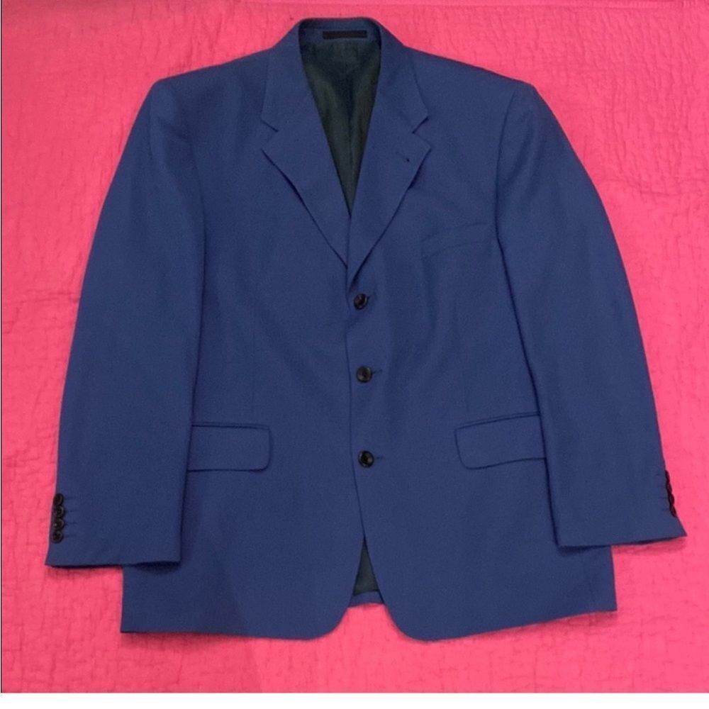 YSL Men's Blue Blazer, size 56